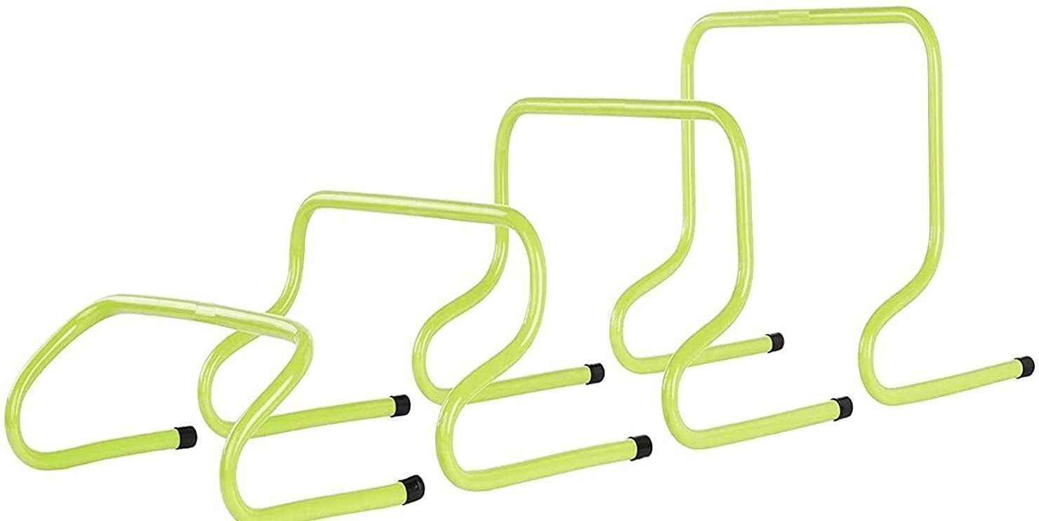 woms Speed Training Exercise PVC Hurdles Set of 4 PVC Speed Hurdles-picture-20