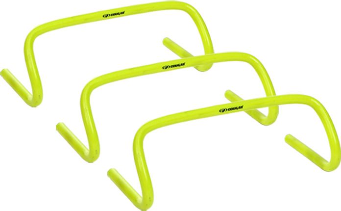 Agility Eco Hurdle 6" (Set of 3) Speed Soccer PVC Tube Built for Field Training Plastic Speed Hurdles-image-46