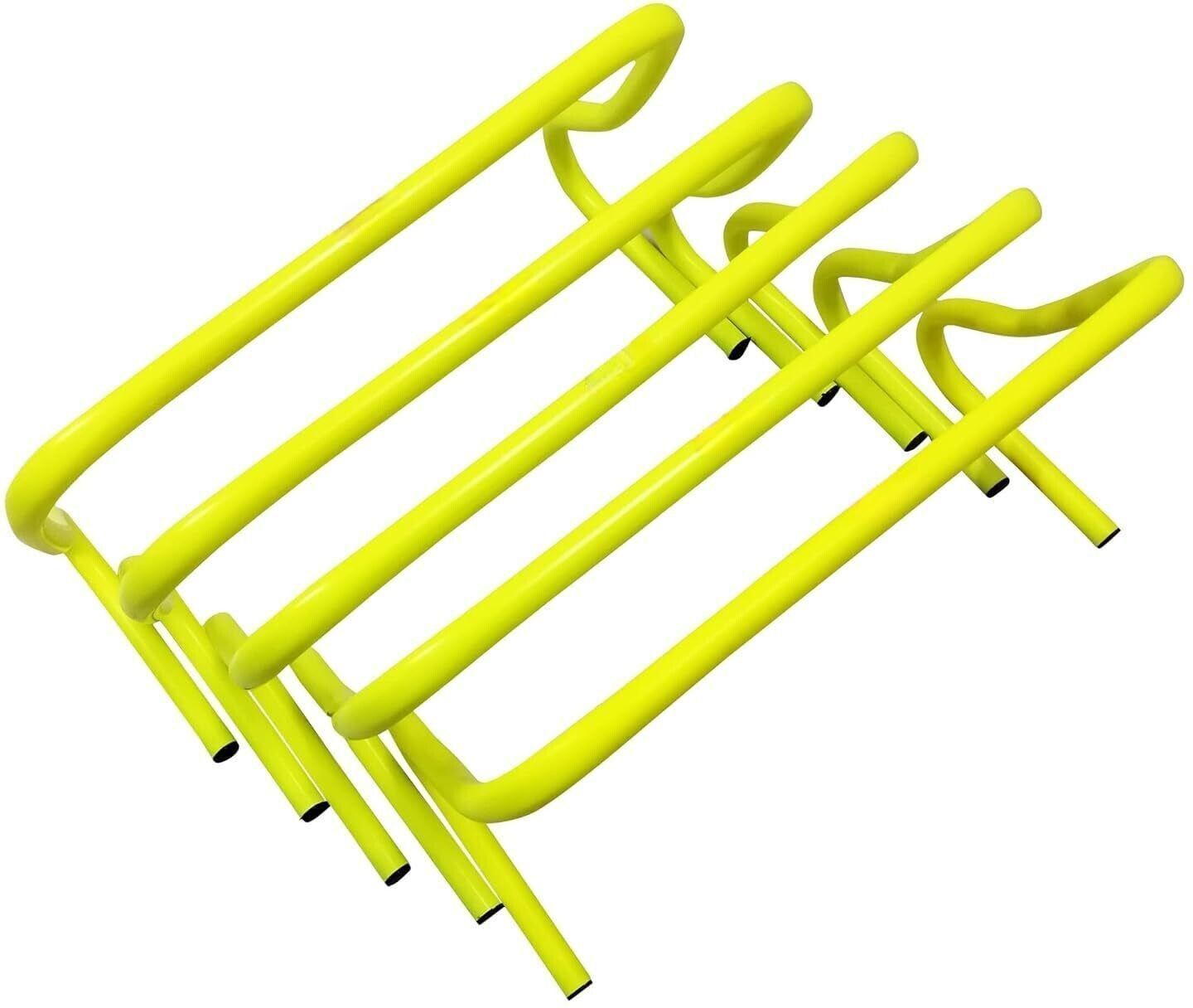 woms Adjustable Agility Hurdles for Speed & Footwork Training – Kids & Adults 9 Inch Plastic Speed Hurdles-picture-27