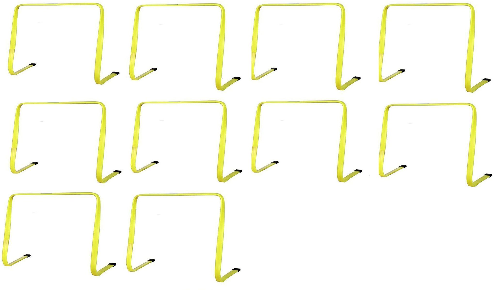 fitfix Agility Flat Hurdle 9 Inches/ 22.86centimeter Height Available in Pack of 10 Pcs Plastic Speed Hurdles-picture-29