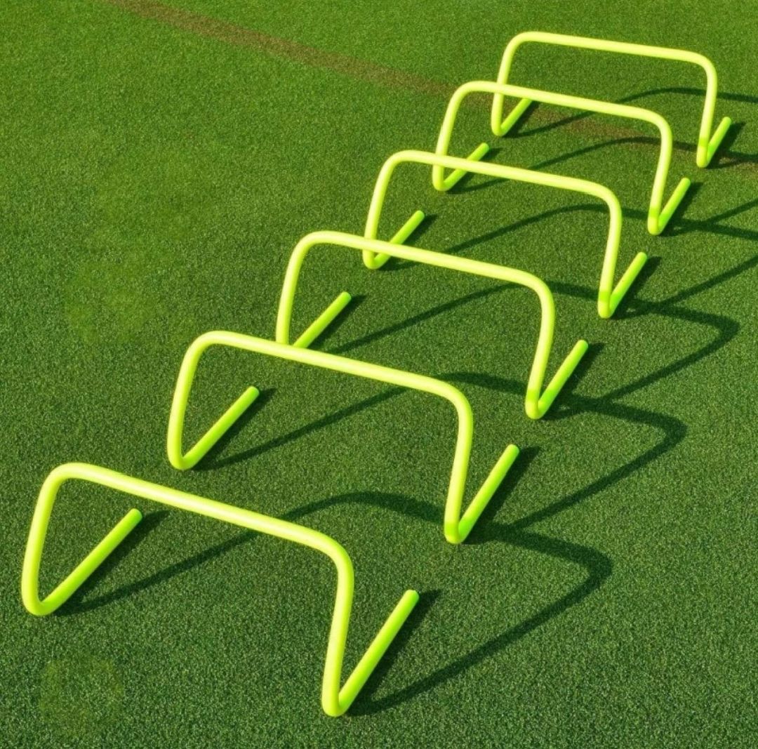 Agility Hurdles for Field Training 6-inches -(Color May Very) Plastic Speed Hurdles