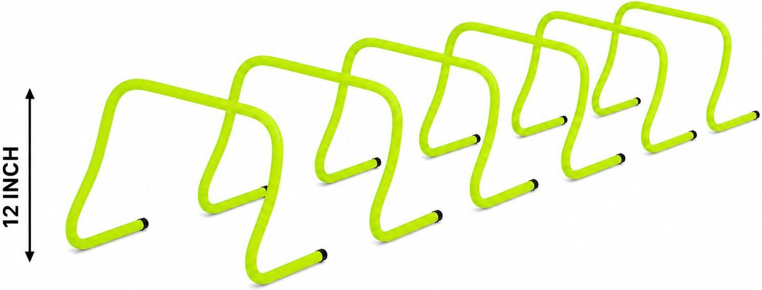 PVC Speed Hurdles 12 Inch Pack of 6 PVC Speed Hurdles-image-10