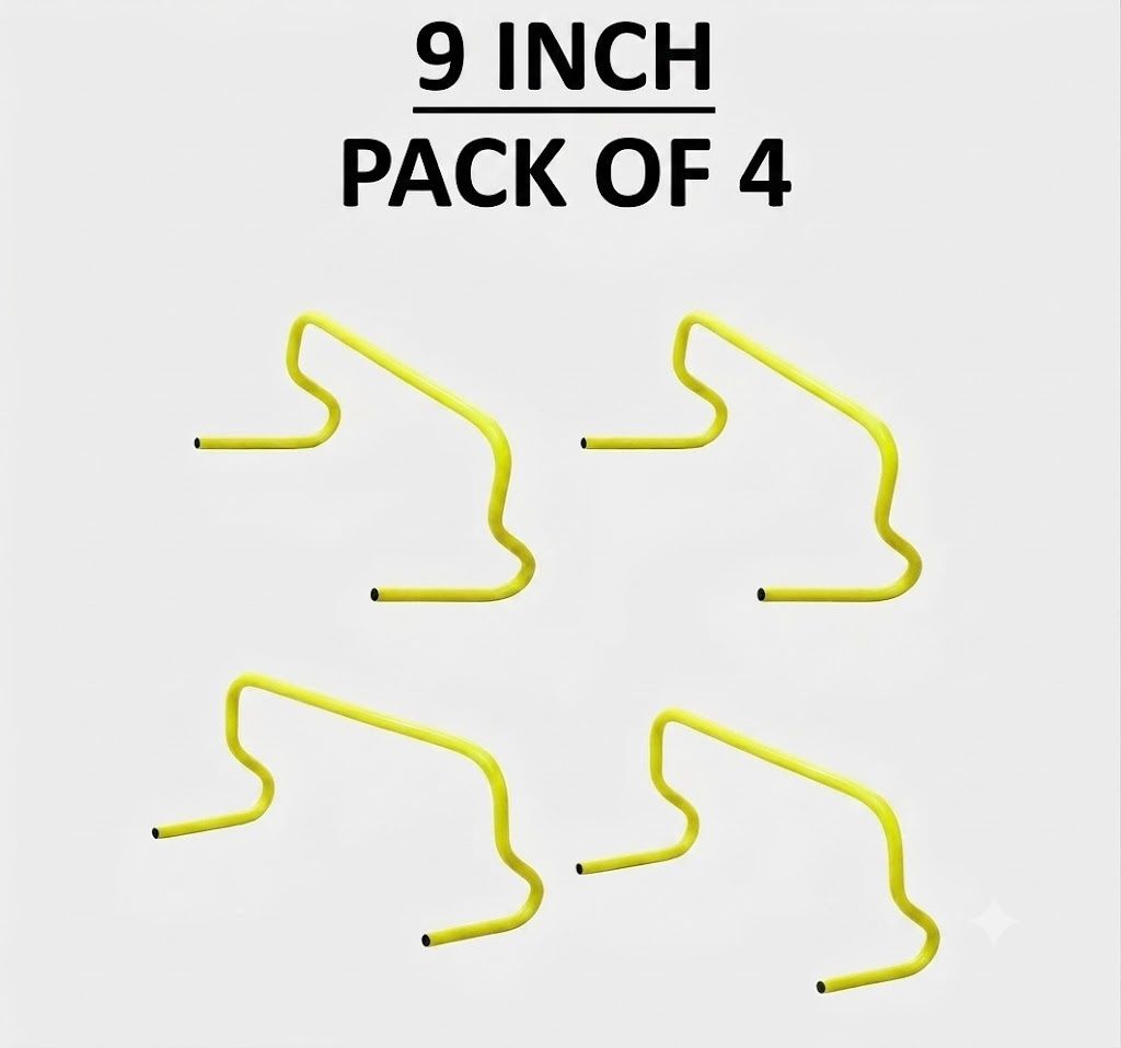 9 Inch Solid 4 Speed Hurdle for All Sports and Fitness PVC, Plastic Speed Hurdles-image-34
