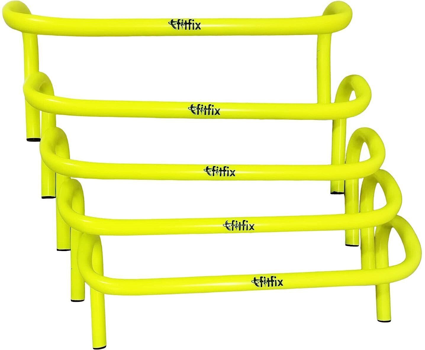 Hurdles for Field Training and Speed Coordination 6" (Pack of 5) Plastic Speed Hurdles-image-26