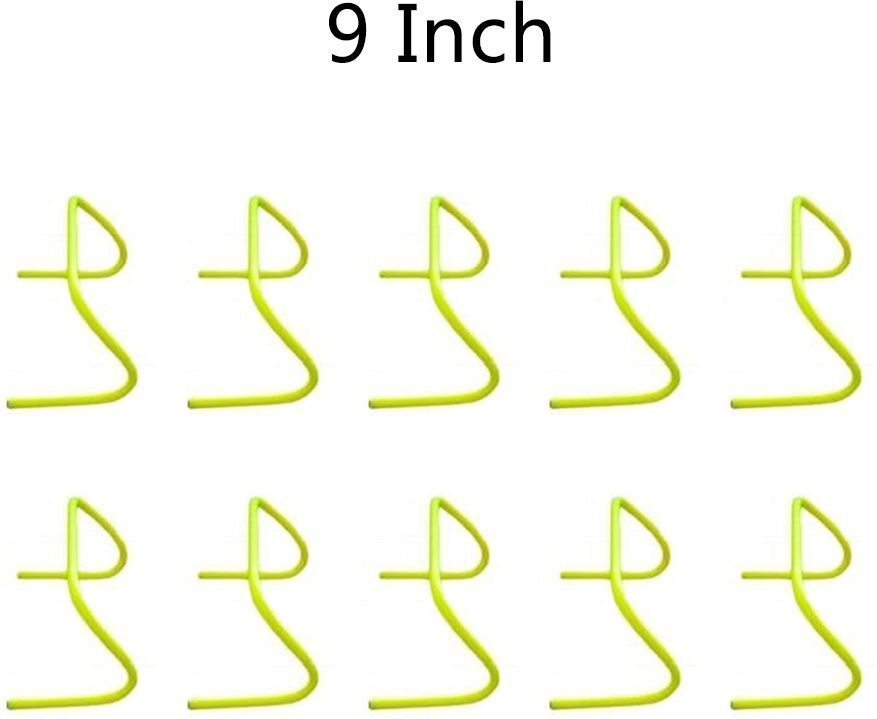 Speed Training Hurdles 9 Inch Sports Practice Track Hurdle Plastic Speed Hurdles-image-35