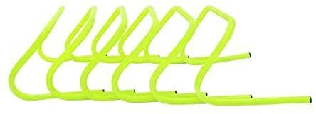 mrt sports Speed Training and Practice Hurdle Track & Fields 9 inch for Unisex Adult Yellow PVC Speed Hurdles-picture-20
