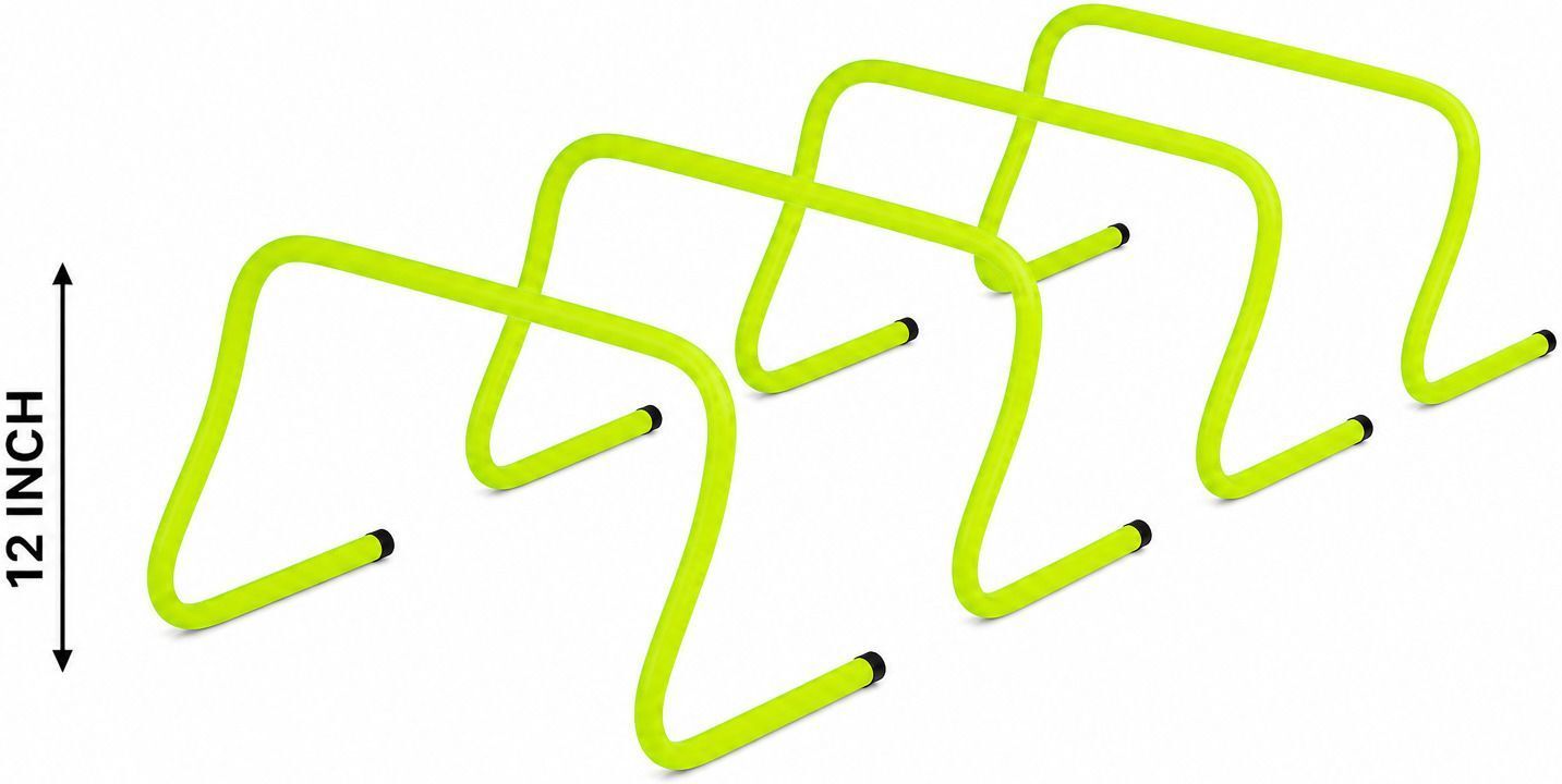 PVC Speed Hurdles 12 Inch Pack of 4 PVC Speed Hurdles-image-4