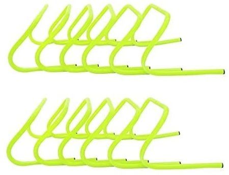 fitplayr 6 Inch Sports Hurdles Speed Training Practice Hurdle Track Plastic Speed Hurdles-picture-33