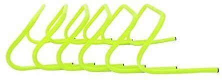 woms Speed Training and Practice Hurdle Track & Fields 9 inch for Unisex Adult Yellow PVC Speed Hurdles-picture-19