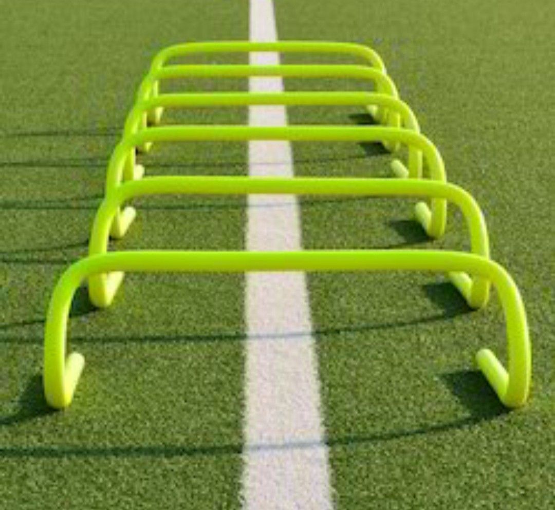 6inch Speed Hurdle Agility training hurdles for speed training set of 6 PVC Speed Hurdles-image-31