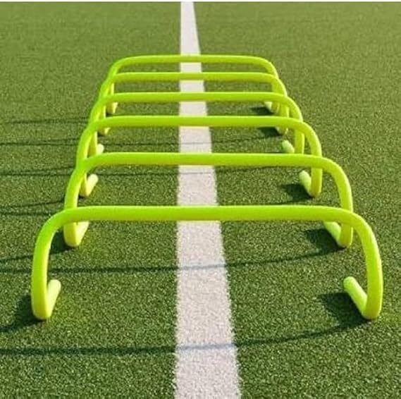 fitplayr Sports Hurdles 6 Inch Speed Training Practice Hurdle Track Plastic Speed Hurdles-picture-16