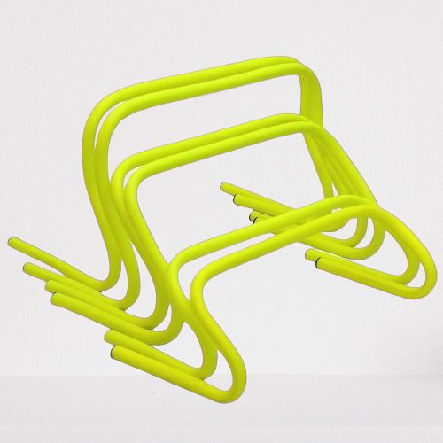 Sports Speed Agility Hurdles (12 INCH PACK OF-15) PVC Speed Hurdles-image-35