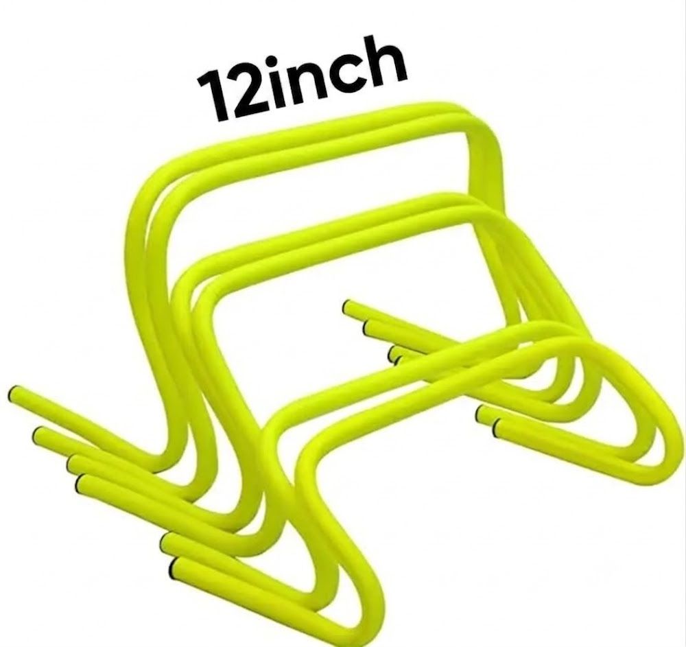 PVC Speed Hurdles 12 Inch Pack of 12 PVC Speed Hurdles-image-9