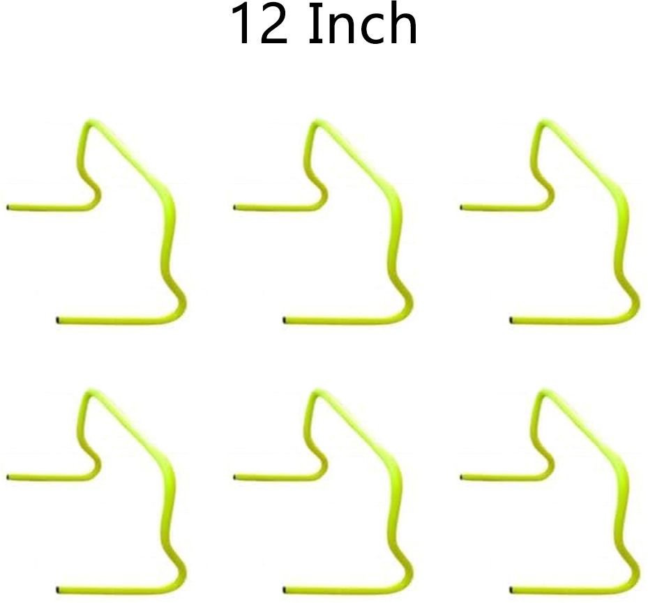 Speed Training Hurdles 12 Inch Height Sports Practice Hurdle Track Plastic Speed Hurdles-image-24