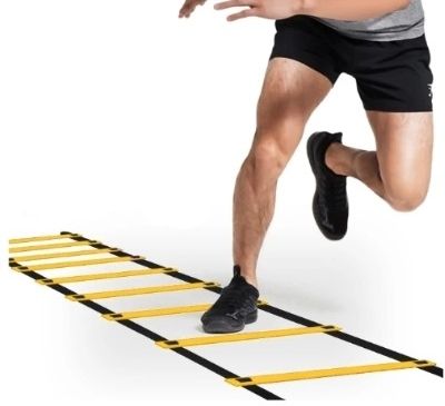 playzo sports FLAT SPEEDY LADDER FOR TRACK AND FIELD SPORTS TRAINING Speed Ladder-picture-33
