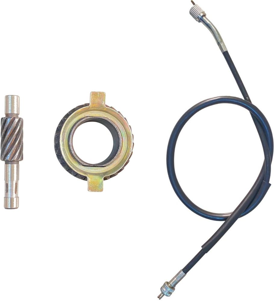 chinkraft Combo Speedometer Worm (Garari) & Speedometer Cable for RX100, RX135 & RXG135 Analog Speedometer-picture-30