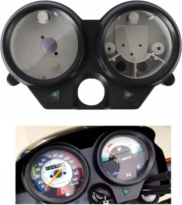 jinvaani Splendor speedometer case Analog Speedometer image 1