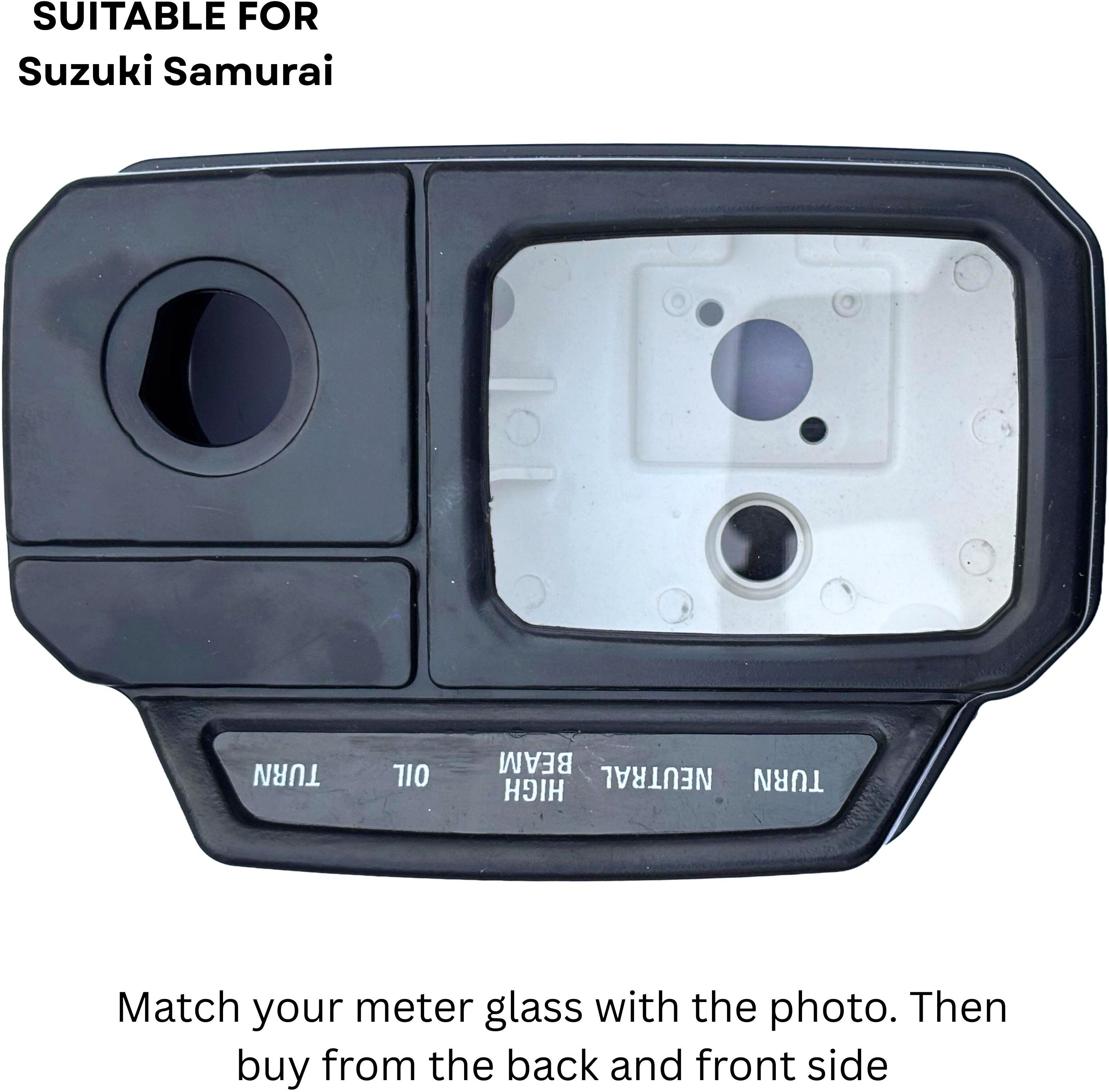 SUZUKI SAMURAI Empty Meter Case Analog Speedometer-image-24