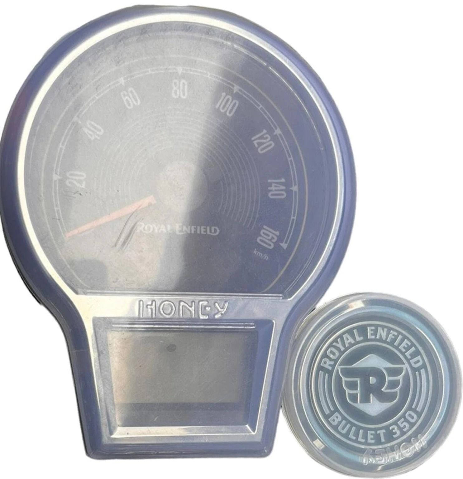 wheetoykart Speedo Meter CAP, AMP Meter Cover FOR RE Reborn, Standard Bullet Goan Classic Analog Speedometer-picture-25