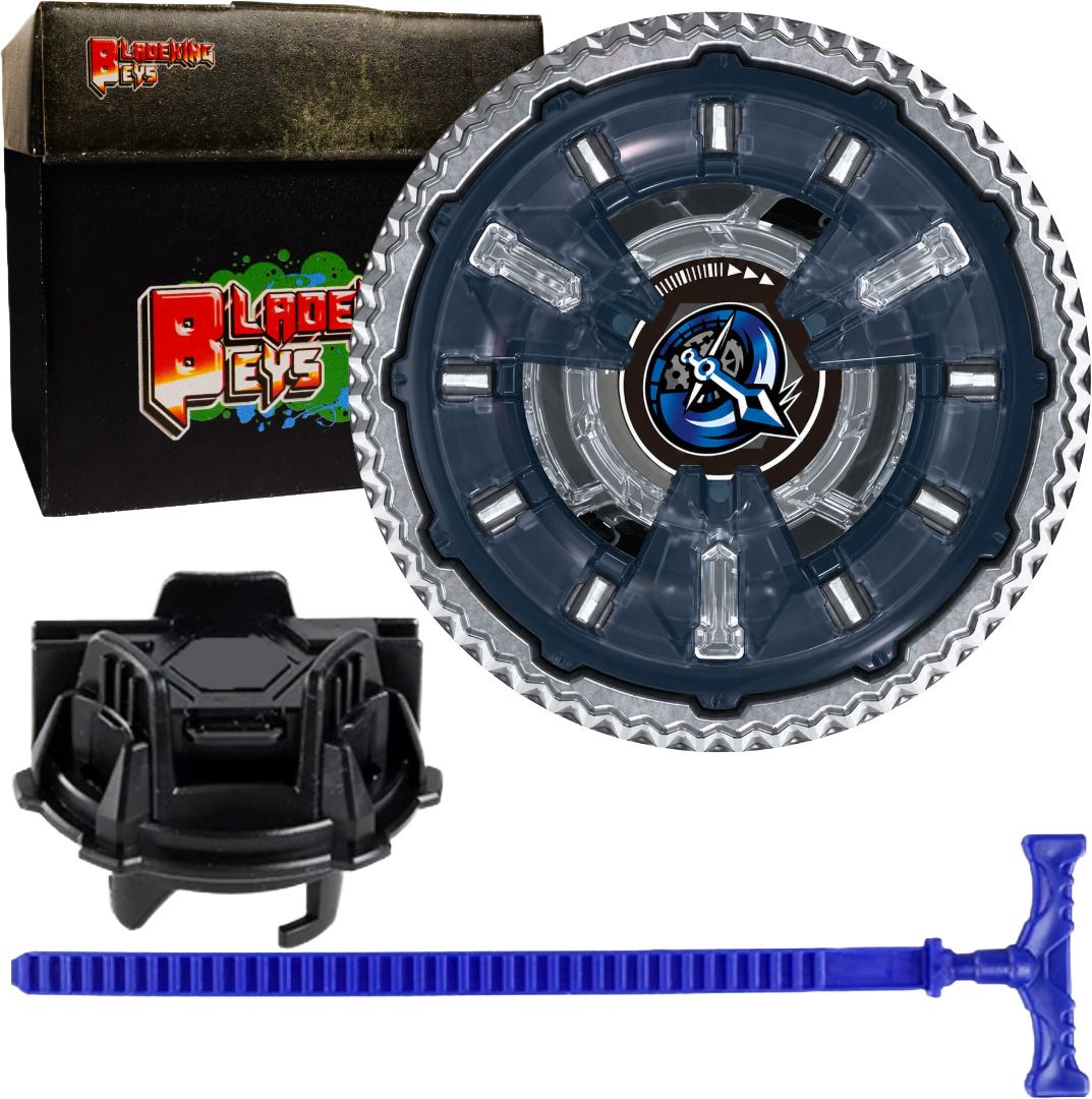 bladeking beys Launcher Kit- UX-16-02 ClockMirage' 9~65B+TD Launcher + Toy Storage Box-picture-39