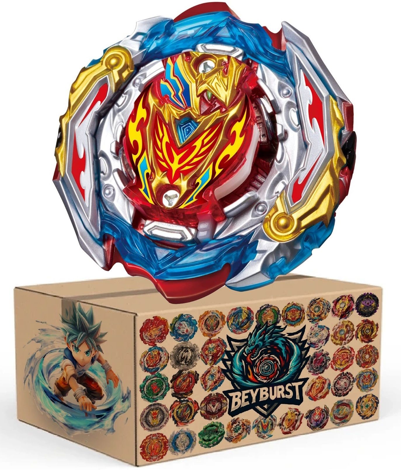B-201 Zest Achill + A Gear Spinning top Toys-image-4