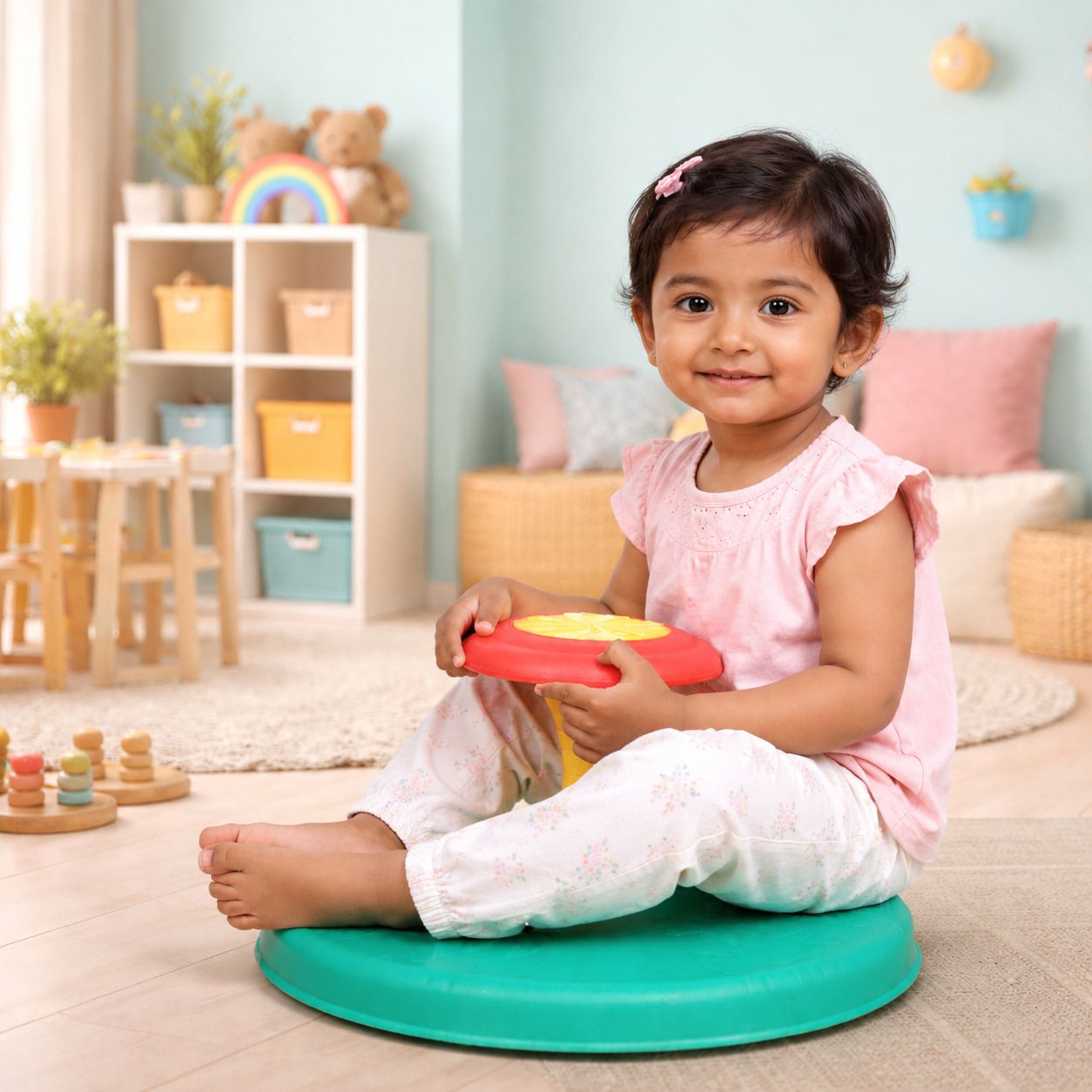 Kids Spin Chair Indoor Toy-image-12