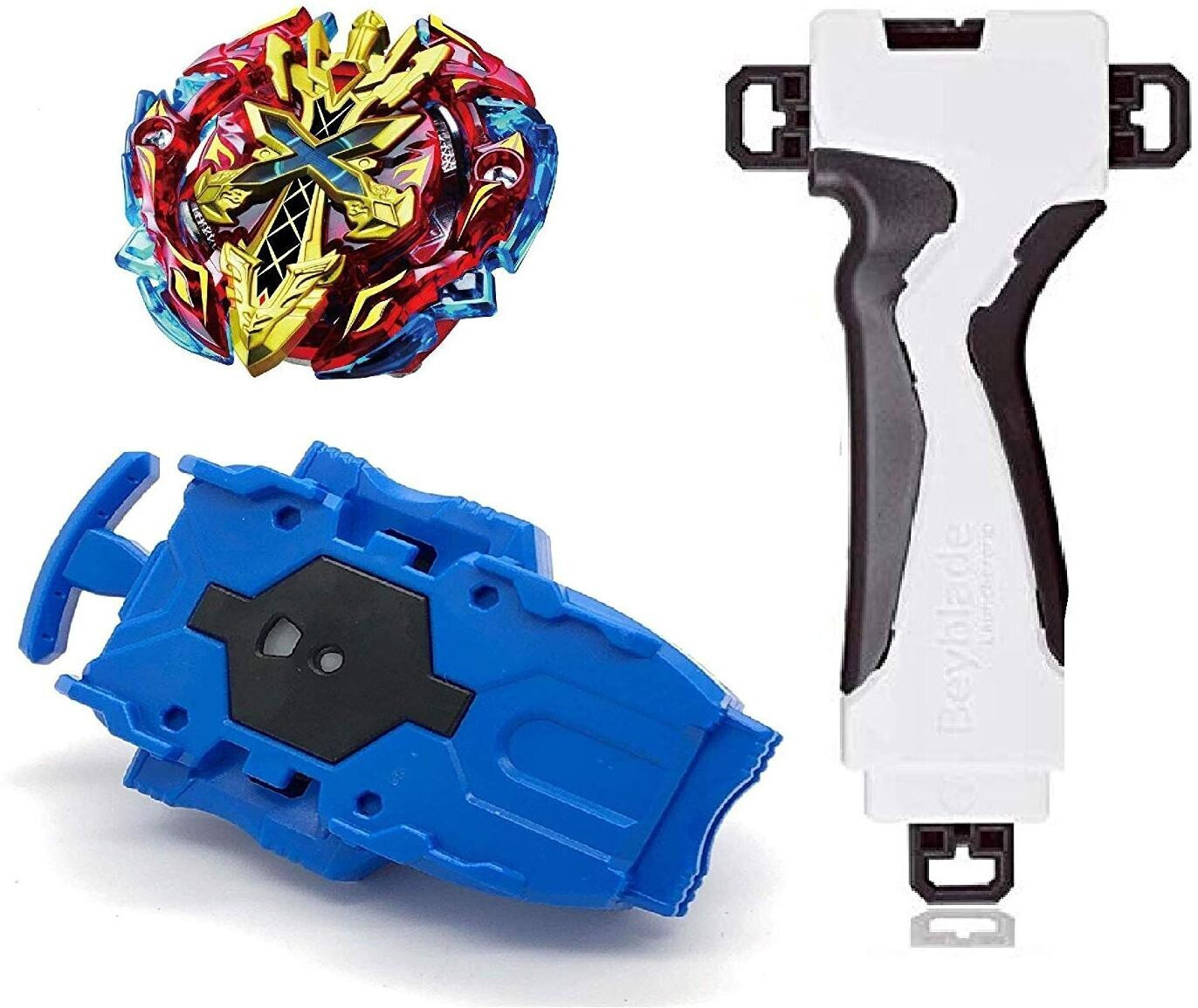 bestie toys Latest Design Z2 Power Tornado Combat bayblade with Handle & Power Launcher for Kids image 1