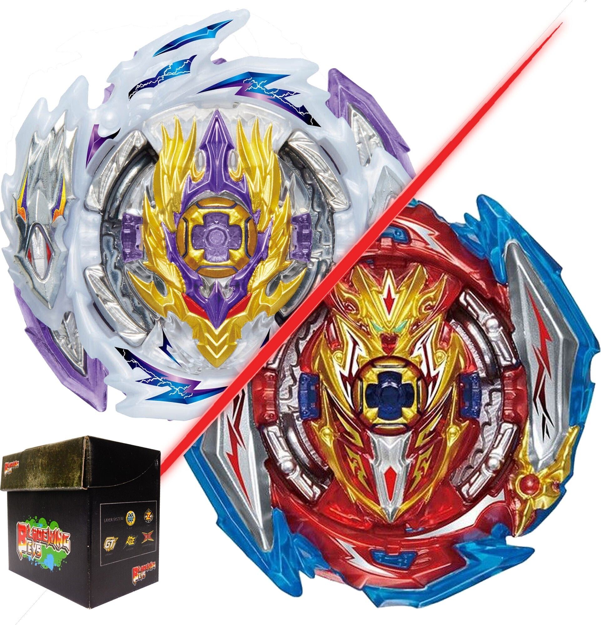 Rndom Booster B168 Rage Longinus Destroy'3A + B173-01Infinite Achilles Dim' 1B-image-10