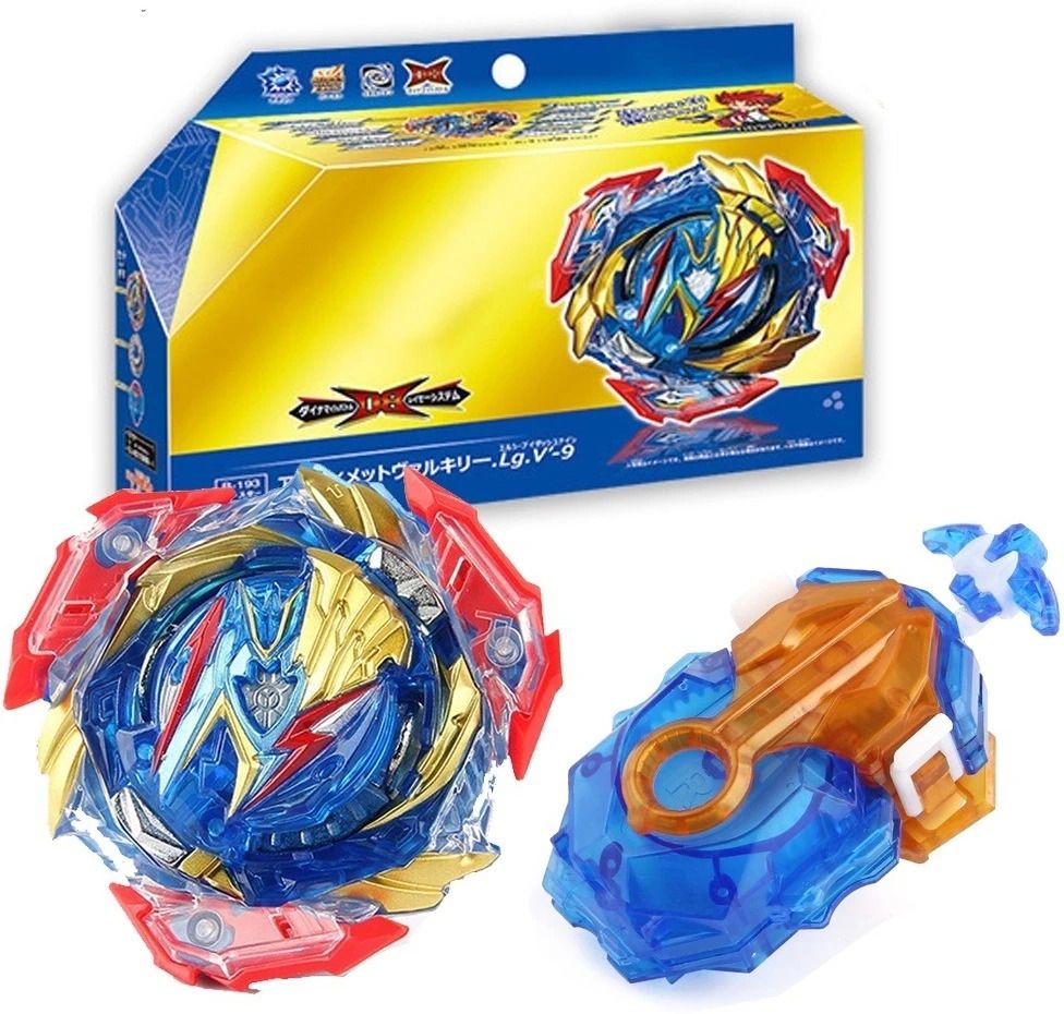 authfort DB B-193 Ultimate Valky .Lg.V'-9 Spinning Top Bey with Custom Launcher LR-picture-18