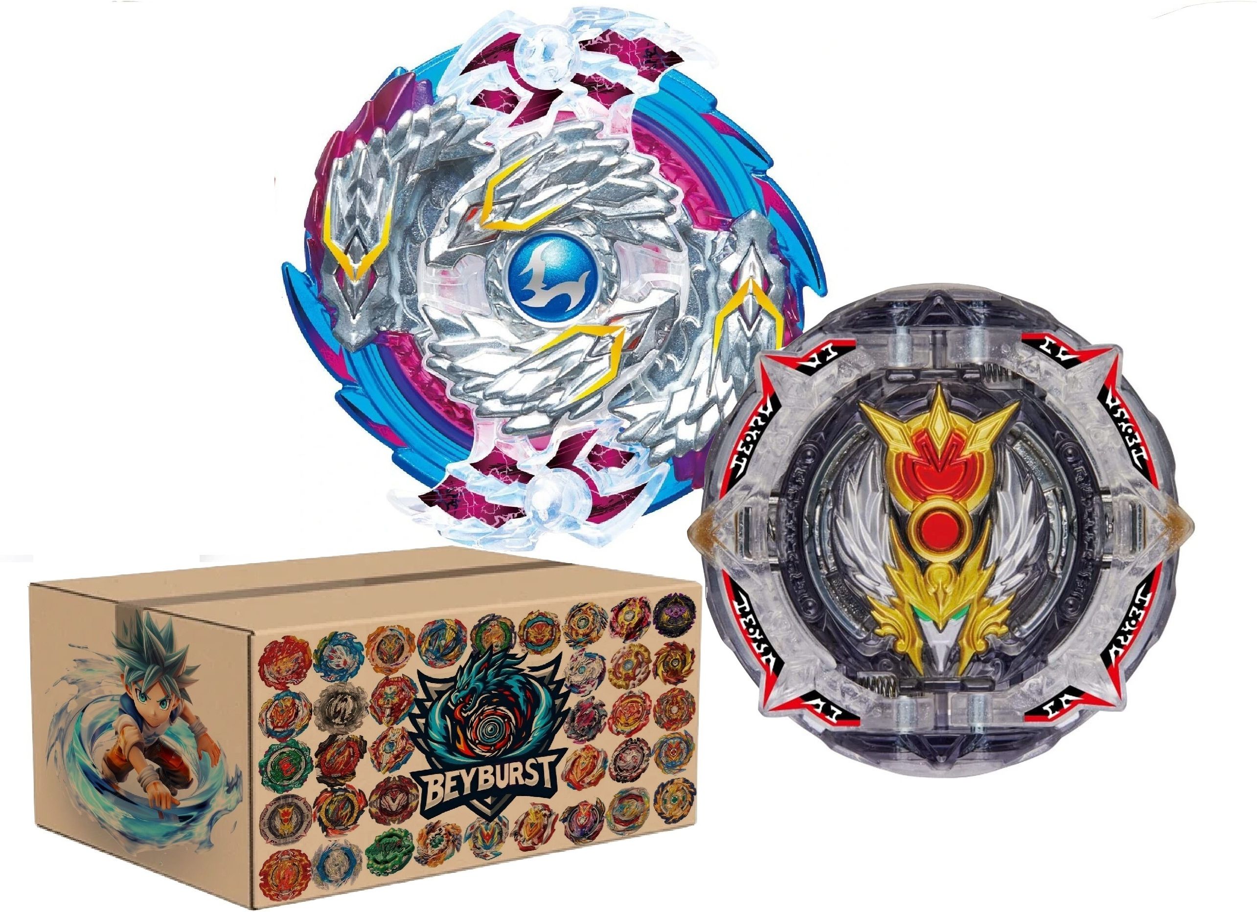 beyburst B-97 Nightmare Longi Ds + B-192 Greatest Raphal Spinning-picture-23