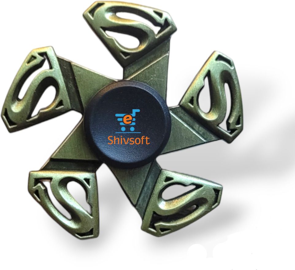 Super 5 Star Logo Fidget Spinner Metal-image-48