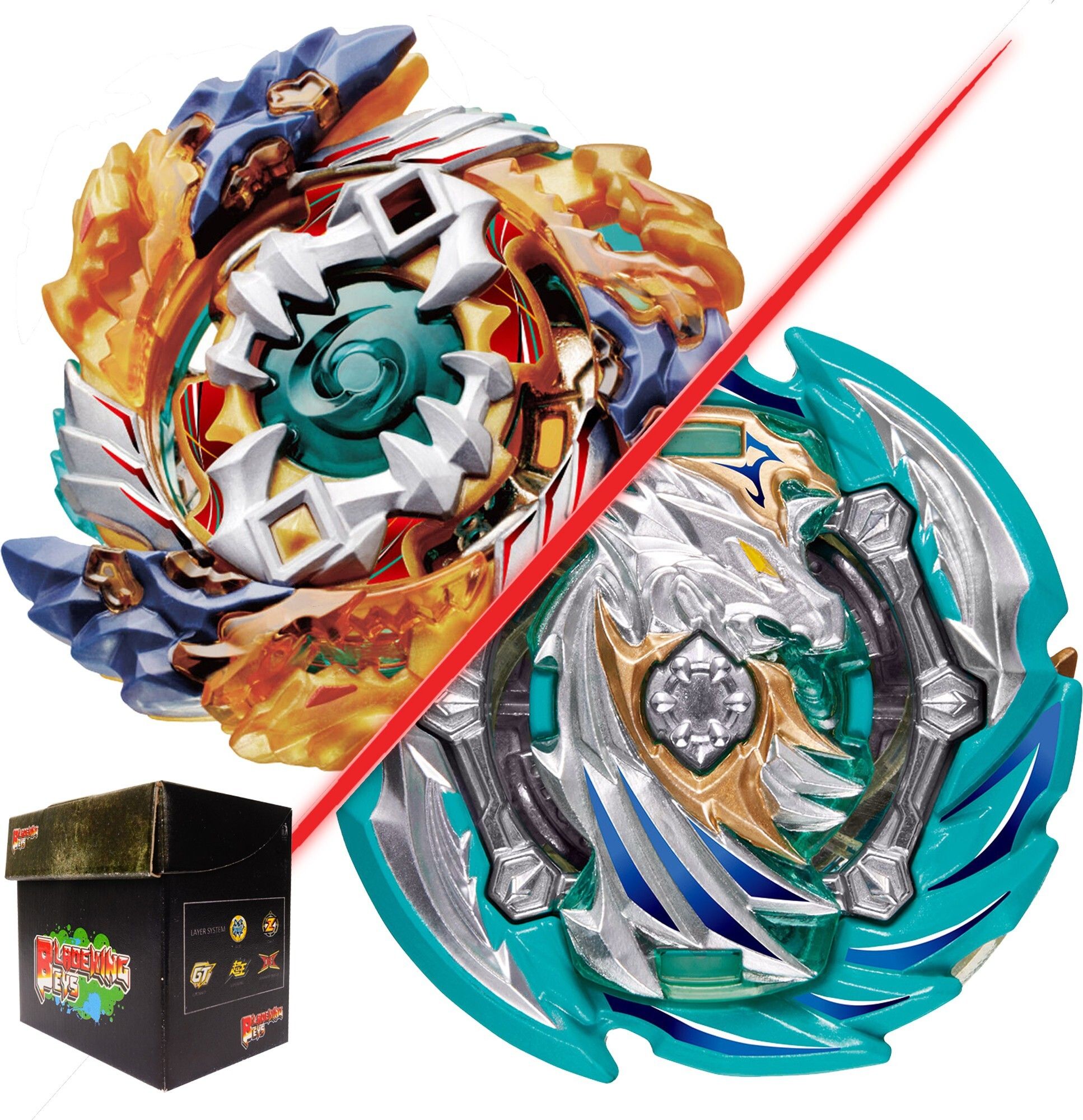 Random Booster set B122 Zinc Alloy Geist Faf' +B148 Heaven Pegasus 10ProofLow.S-image-44