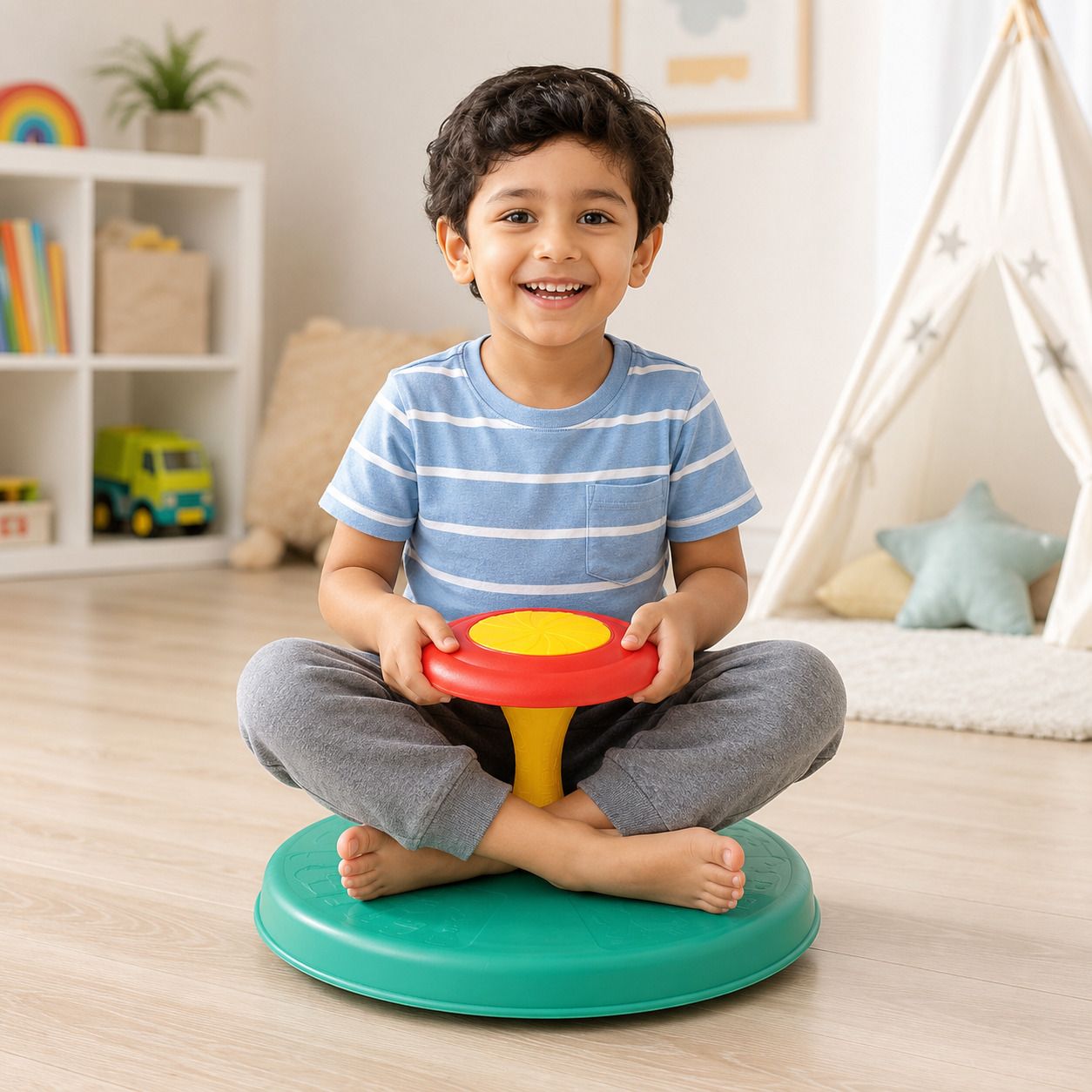 cloudhome Round Rotating Toy Seat for Kids-picture-25