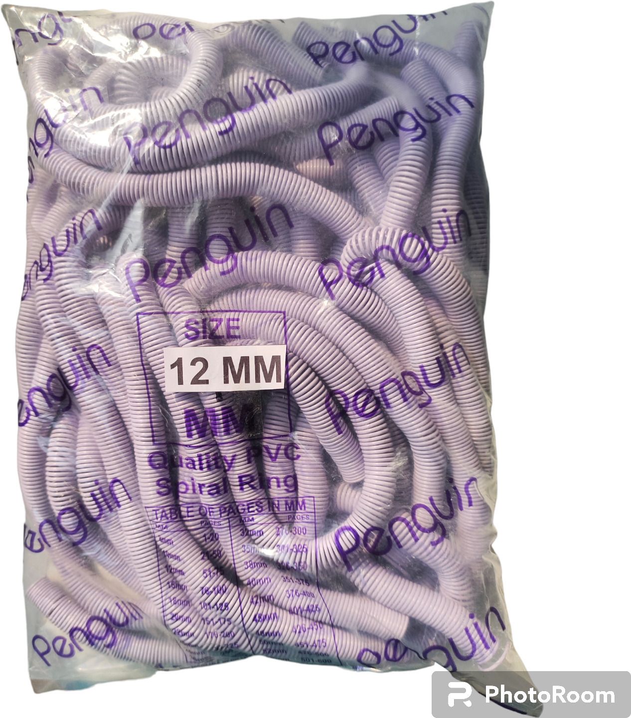 canoff Spiral Binding Ring 12 MM White Manual Ring Binder-image-16