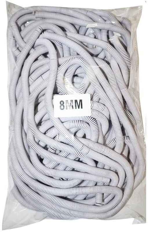 STAPLECART 8mm Spiral Binding White Heavy Quality Plastic Spiral Ring Manual Ring Binder-image-13