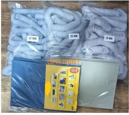 GPN PRINT A/4 Spiral Binding Sheet 2 Packet, with 3 Packet Ring Size 22,25,28mm Combo Pack Manual Ring Binder-image-22