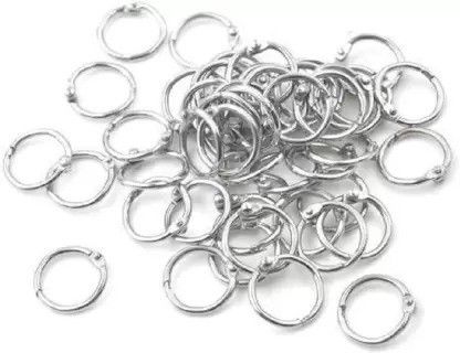 Kandle Crafts Book Ring 20MM (100 Pcs) for Official and Home Use Manual Ring Binder-image-41