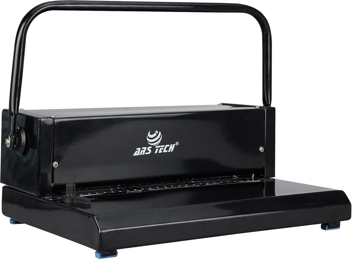 SM Tech Size A4-12 Inch, Master Punching Machine, 21 Round Holes 4mm. Manual Coil Binder