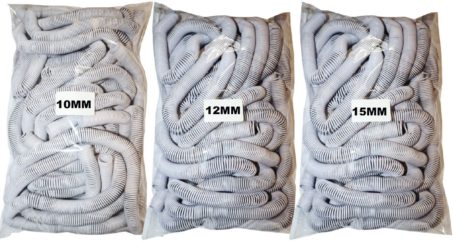 Salty White 10 mm 12 mm 15 mm Spiral Binding Ring (3Packets) Manual Ring Binder-image-37