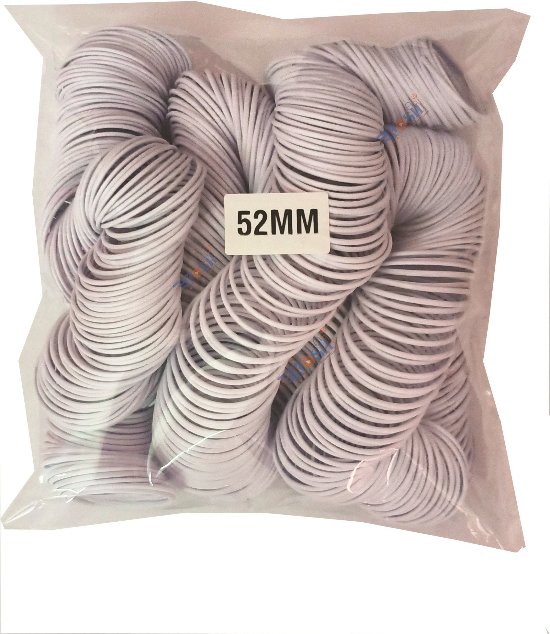 greencom 52 mm Spiral Binding Ring White (1 Packet) Manual Ring Binder image 1