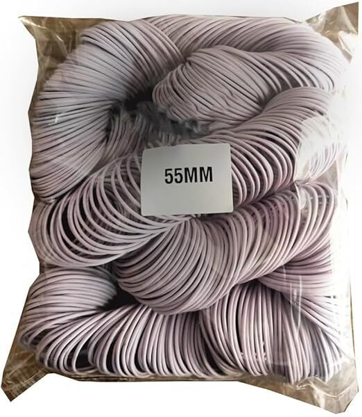 GPN PRINT 55 MM Spiral Binding White Heavy Quality Plastic Spiral Ring/Coil/Loop Manual Ring Binder-image-20