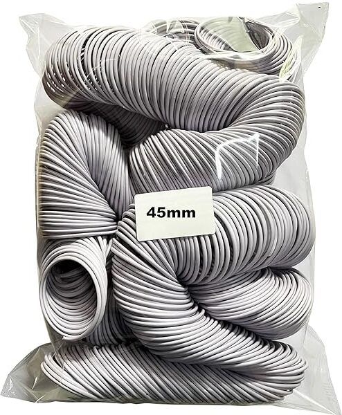 GPN PRINT 45MM Spiral Binding White Heavy Quality Plastic Spiral Ring/Coil/Loop Manual Ring Binder-image-26