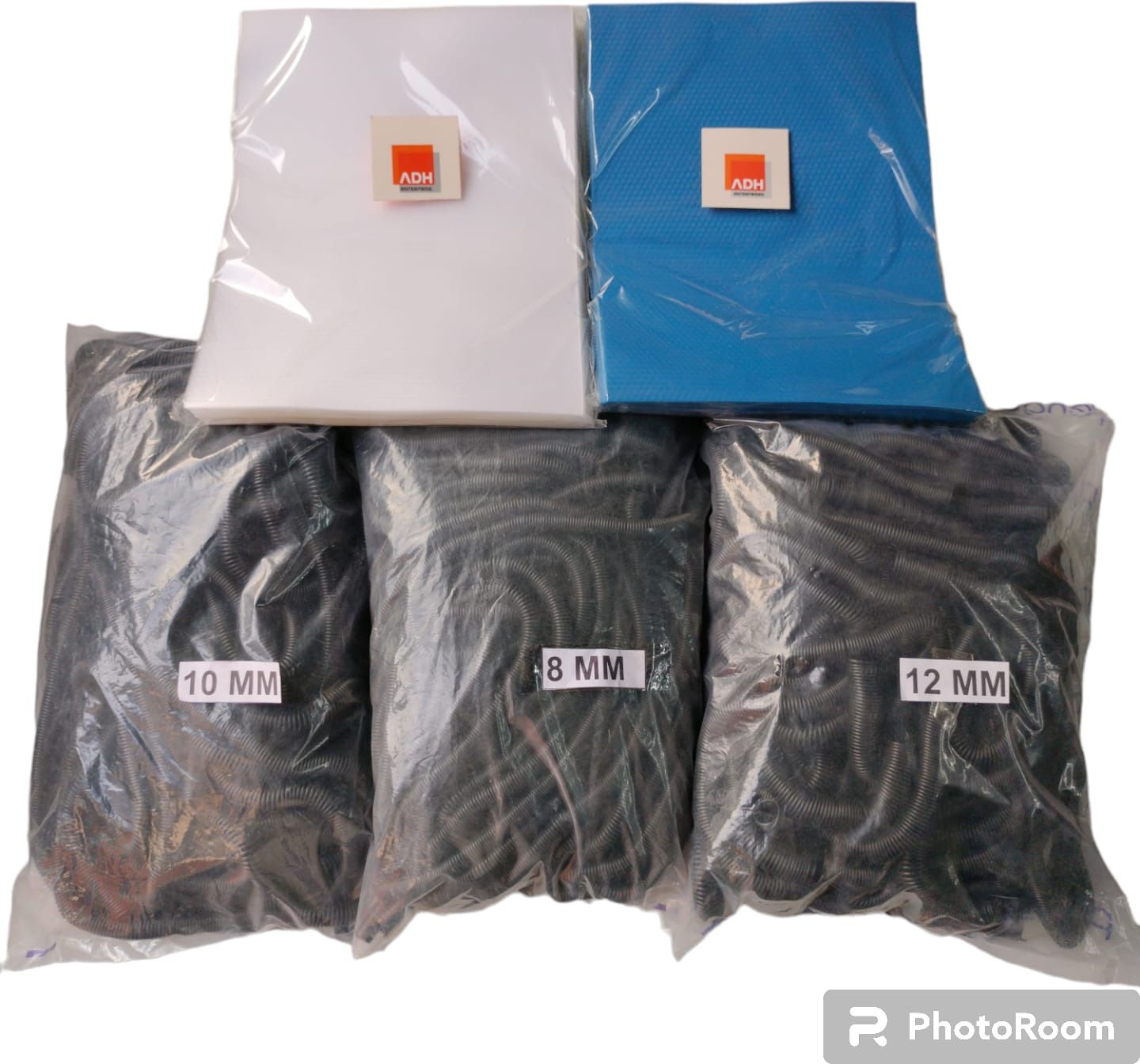 canoff A/4 Spiral Binding Sheet 2 Packet, with 3 Packet Ring Size 8,10,12mm Black Color Manual Ring Binder-image-44