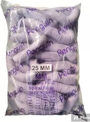 GPN PRINT 25 MM Spiral Binding White Heavy Quality Plastic Spiral Ring/Coil/Loop White Manual Ring Binder-image-48