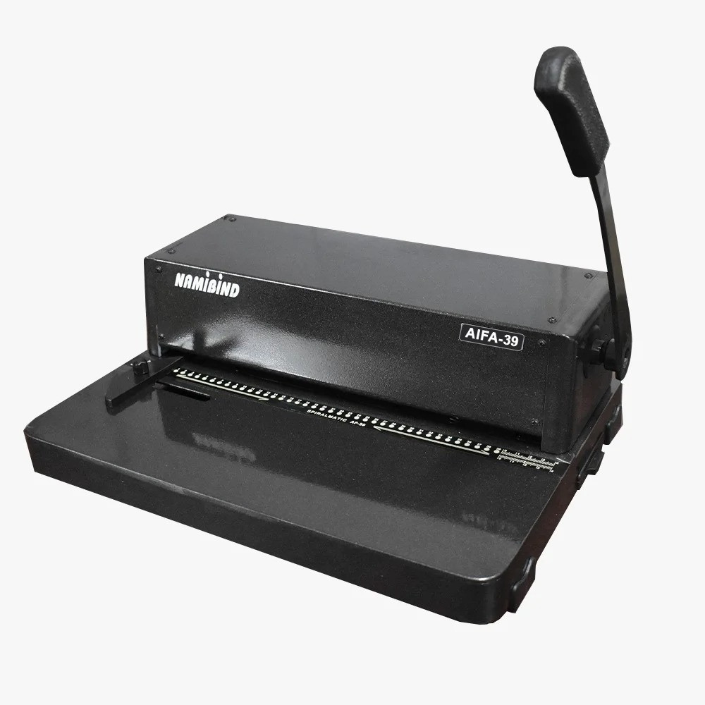 NAMIBIND AIFA-39 Manual Sprial Binding Machine A4 Size & Punching Capacity 12 Sheets Manual Coil Binder image 1