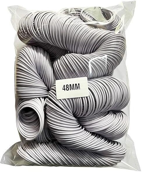 GPN PRINT 48MM Spiral Binding White Heavy Quality Plastic Spiral Ring/Coil/Loop Manual Ring Binder-image-25