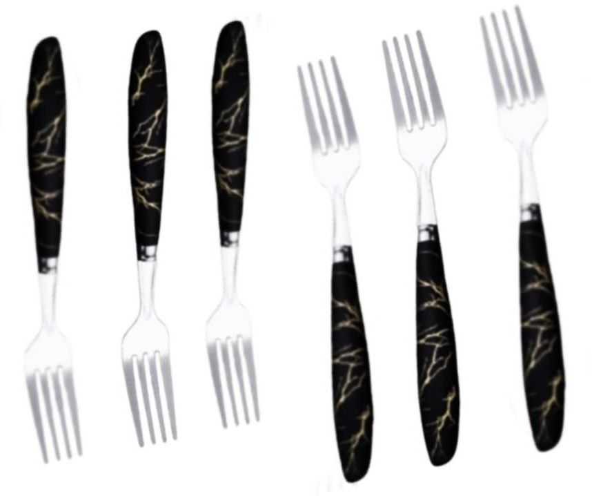quity CERAMIC FORK001 Silver, Ceramic Dessert Spoon Set-picture-27