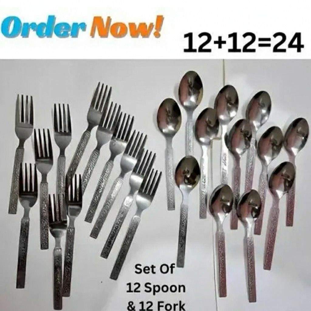 Stainless Steel Table Spoon Set-image-20