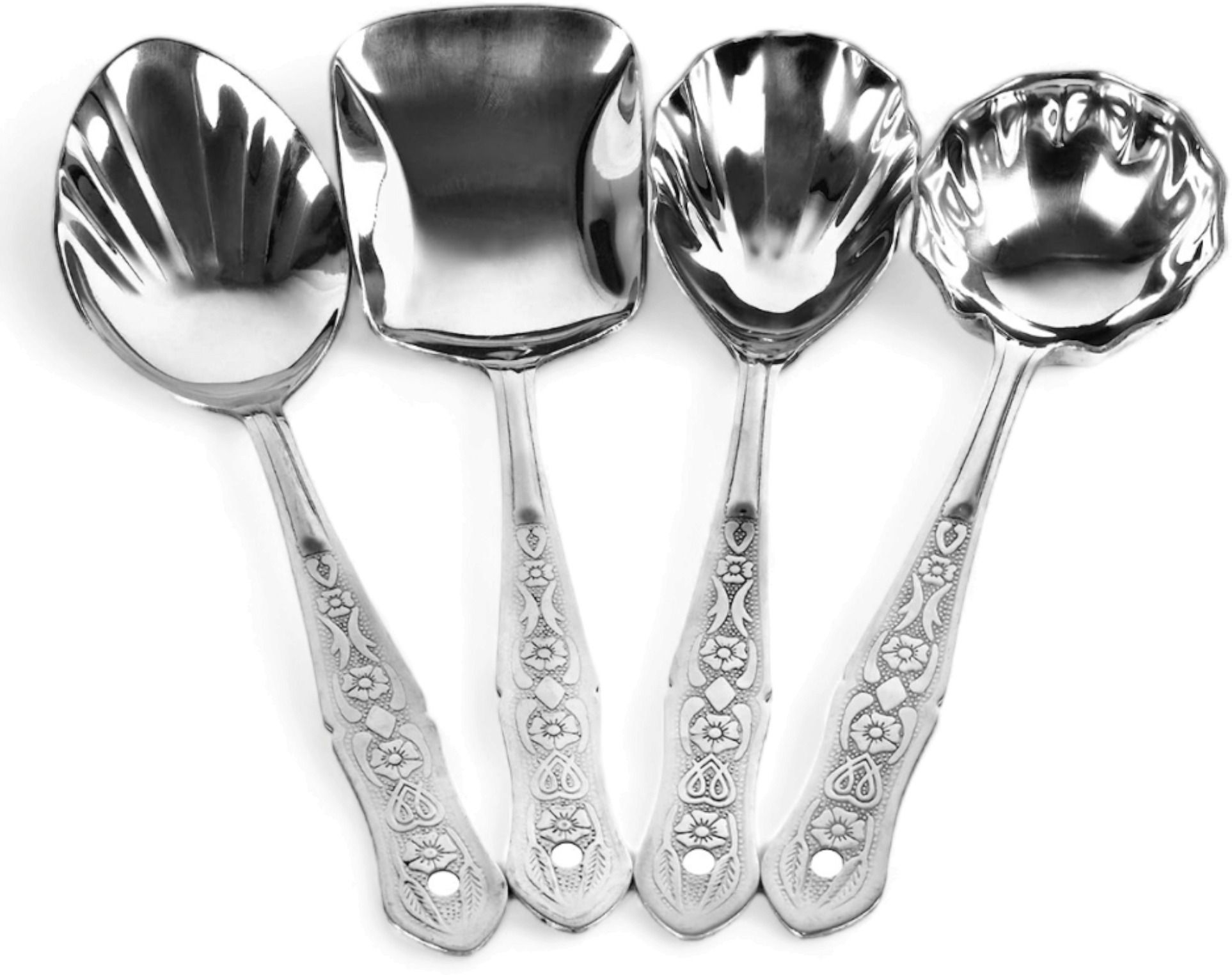 Royal Stainless Steel Serving Spoon Set-image-33
