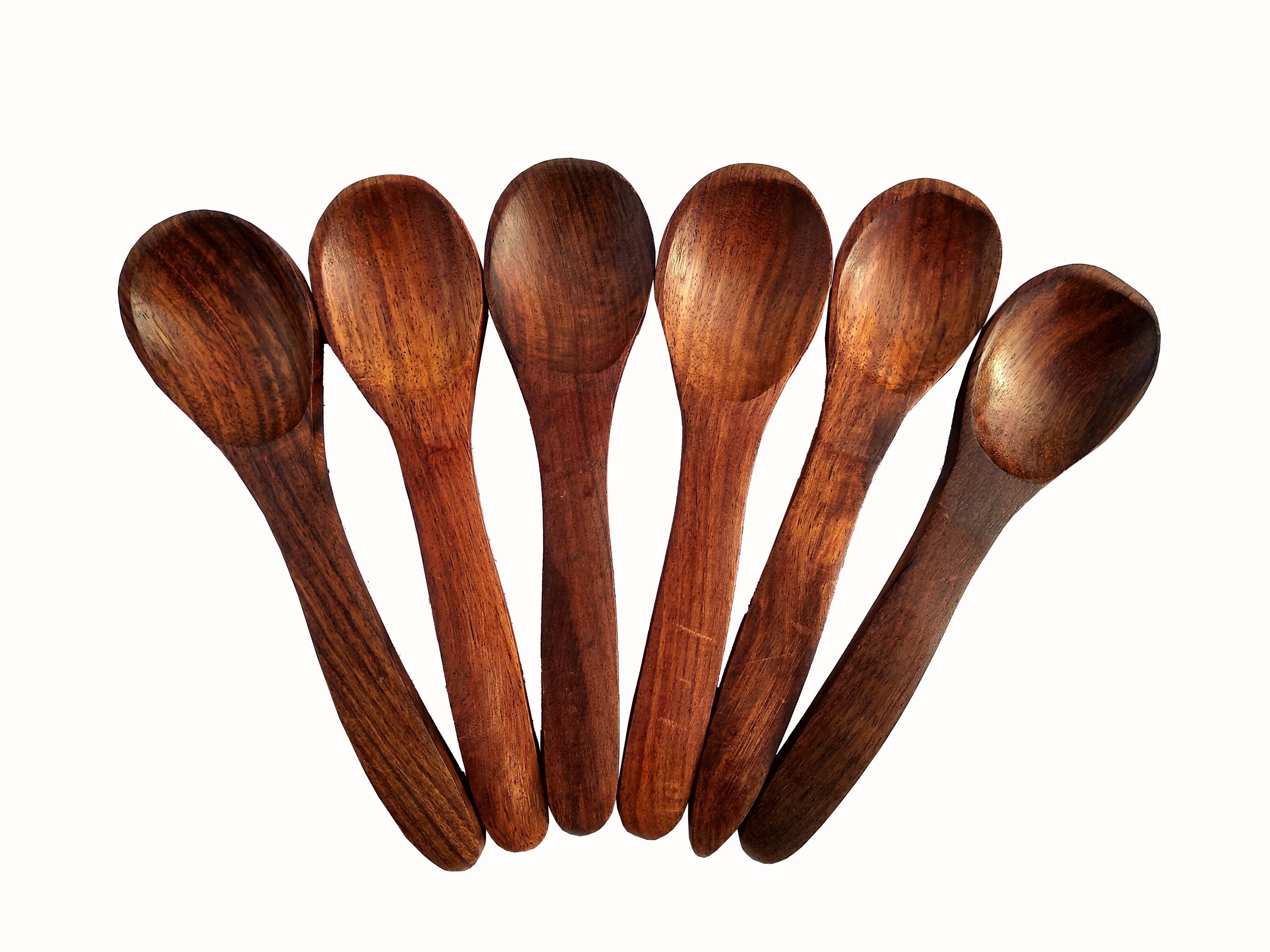 Wooden Salad Spoon Set-image-4